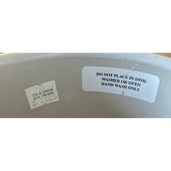 Robinson RRP Hand Painted 2qt High Jar Crock Church Choir Mouse Angel Roseville - Picture 3 of 4